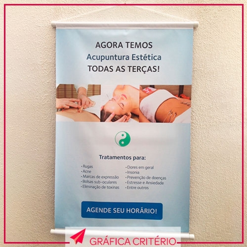 Banner para Estética Jardim dos Jacarandás - Banner Roll-up