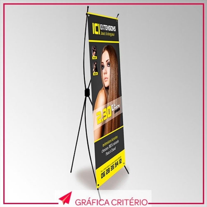 Banner Roll-up Itaim - Banner Lona Front Light