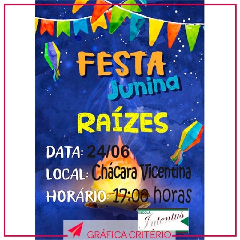 Banners para Festa Jardim Paulistano - Banner Backdrop