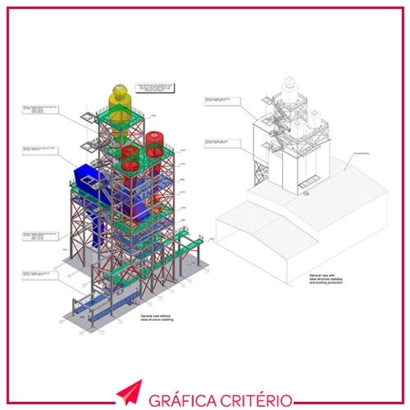 Impressão de Plotagem Centro de São Paulo - Impressão de Pastas