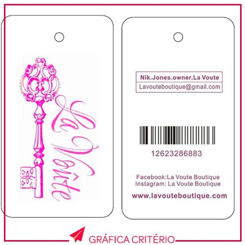 Impressão de Tags Preço Vila Jataí - Impressão de Convites