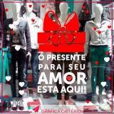 adesivos personalizados para vitrines valor Vila Sônia