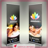 banner lona front light orçamento Vila Cordeiro