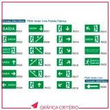 comunicação visual de placas de sinalização preço Higienópolis