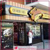serviço de comunicação visual luminosa Cidade Monções
