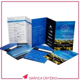 serviço de impressão de folders Jardim Atibaia